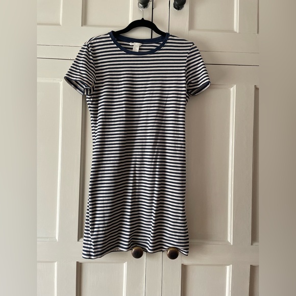 H&M striped T-shirt Dress - Picture 1 of 3